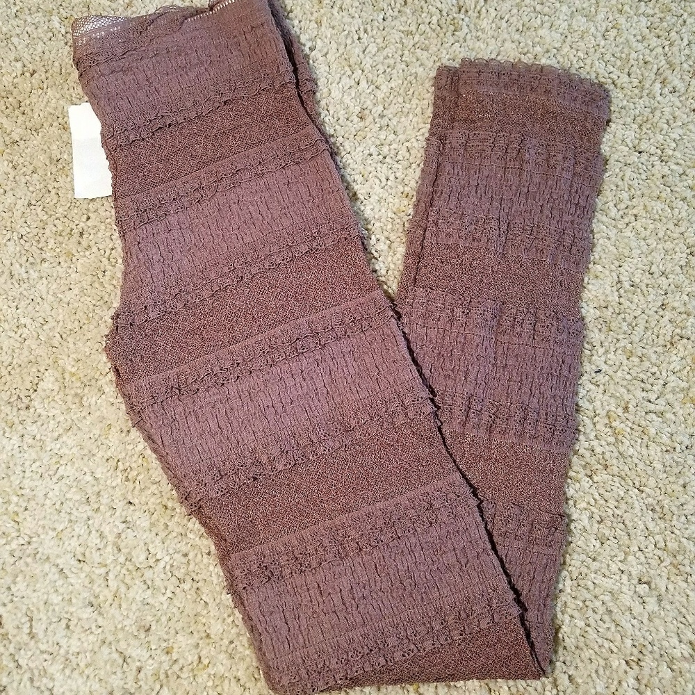 Free People Lace leggings
